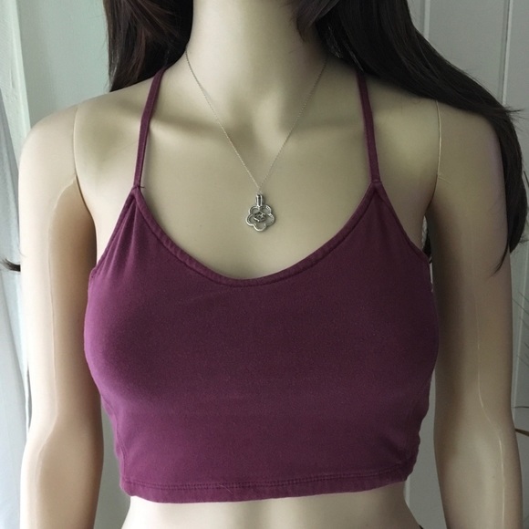 NWOT 3 AMERICAN EAGLE STRAPPY CROP TOP - Picture 4 of 15